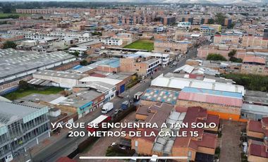 Se vende lote urbano en Funza Cundinamarca. Área 591 m2.