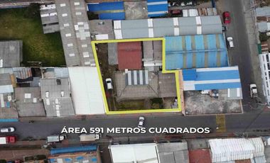 Se vende lote urbano en Funza Cundinamarca. Área 591 m2.