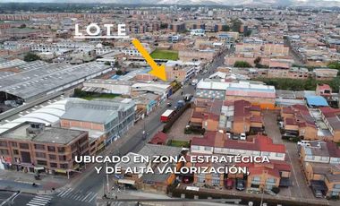 Se vende lote urbano en Funza Cundinamarca. Área 591 m2.