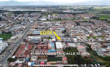 Se vende lote urbano en Funza Cundinamarca. Área 591 m2.