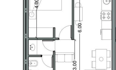 Departamento en Centro