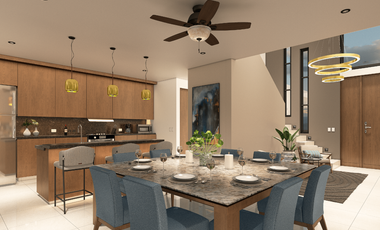 CASA EN TEMOZON NTE DE 3 RECAMARAS ACABADOS DE LUJO VENTA MERIDA YUCATAN