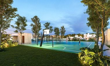 CASA DENTRO DE PRIVADA CON AMENIDADES EN VENTA EN CONKAL MERIDA