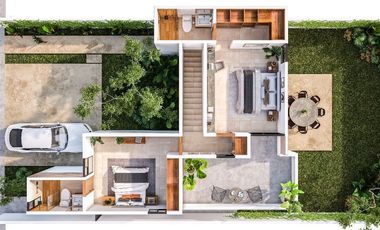 CASA DENTRO DE PRIVADA CON AMENIDADES EN VENTA EN CONKAL MERIDA