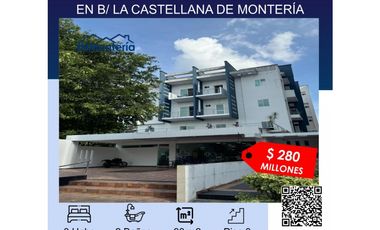 SE VENDE  APARTAMENTO EN LA CASTELLANA MONTERIA