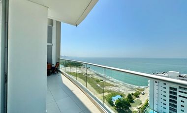 Apartamento duplex en venta con vista la mar