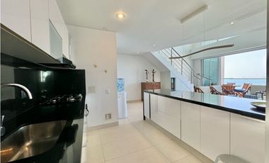 Apartamento duplex en venta con vista la mar