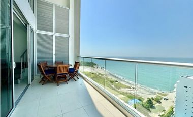 Apartamento duplex en venta con vista la mar