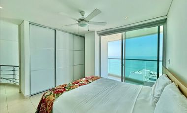 Apartamento duplex en venta con vista la mar