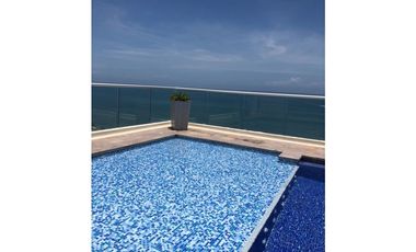 Apartamento duplex en venta con vista la mar