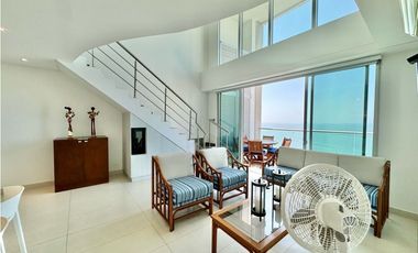 Apartamento duplex en venta con vista la mar