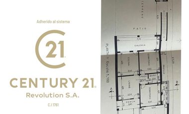 Casa 2 dormitorios c/local comercial al frente - Capitan Bermudez