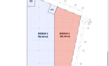 Bodega industrial en venta de 1280m2 cerca del Parque Industrial Querétaro. GPS