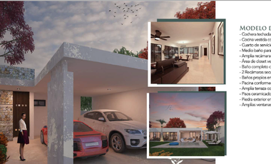 Casas en preventa RESIDENCIAL BOTANICO, en Conkal, Mérida Yuc.