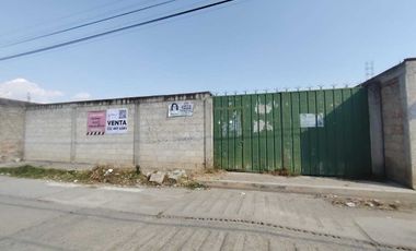 Venta Terreno 597.53 m2 en San Martin Texmelucan con Servicios a pie de Calle