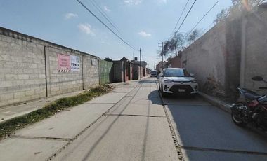Venta Terreno 597.53 m2 en San Martin Texmelucan con Servicios a pie de Calle