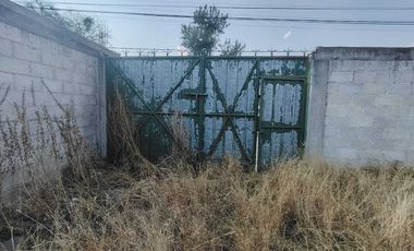 Venta Terreno 597.53 m2 en San Martin Texmelucan con Servicios a pie de Calle