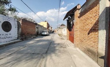 Venta Terreno 597.53 m2 en San Martin Texmelucan con Servicios a pie de Calle