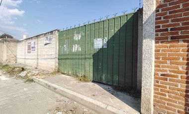 Venta Terreno 597.53 m2 en San Martin Texmelucan con Servicios a pie de Calle