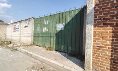 Venta Terreno 597.53 m2 en San Martin Texmelucan con Servicios a pie de Calle
