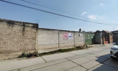Venta Terreno 597.53 m2 en San Martin Texmelucan con Servicios a pie de Calle