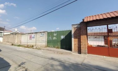 Venta Terreno 597.53 m2 en San Martin Texmelucan con Servicios a pie de Calle