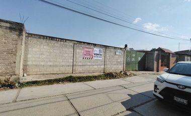 Venta Terreno 597.53 m2 en San Martin Texmelucan con Servicios a pie de Calle