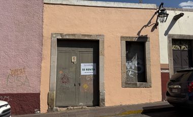 Terreno en RENTA en el Centro Histórico de Morelia a media cuadra del CAM