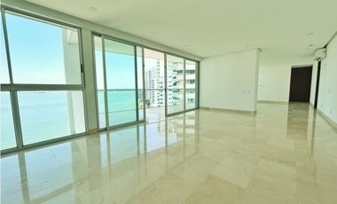 SE ARRIENDA APARTAMENTO EN CASTILLOGRANDE VISTA A LA BAHA CARTAGENA!