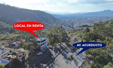 LOCAL COMERCIAL CON OFICINAS EN RENTA EN MORELIA, AV. ACUEDUCTO.