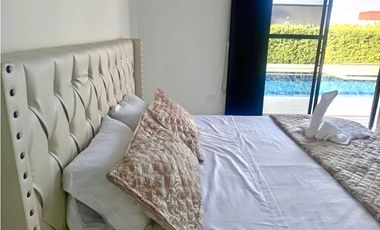 ALQUILER CHALET CAMPESTRE AMOBLADO CERCA AL PARQUE DEL CAFE