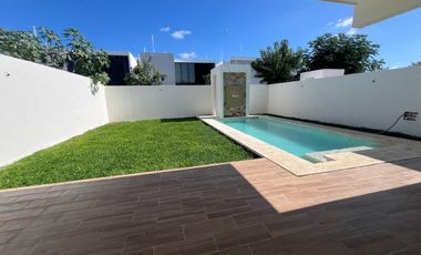 CASA  NUEVA EN PRIVADA RESIDENCIAL UBICADA EN CONKAL