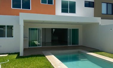 CASA  NUEVA EN PRIVADA RESIDENCIAL UBICADA EN CONKAL