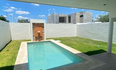 CASA  NUEVA EN PRIVADA RESIDENCIAL UBICADA EN CONKAL