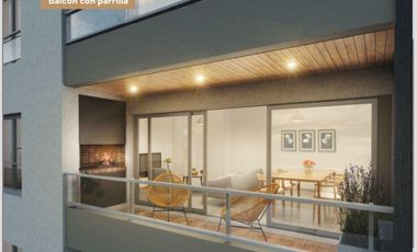 Departamento en  venta de 2 ambientes con cochera