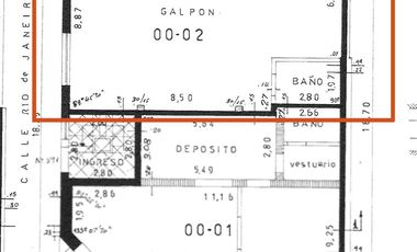 Galpón en venta de 8 x 11 metros ideal destino comercial Echesortu Rosario Santa Fe