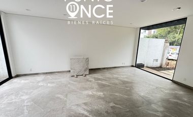 CASA NUEVA EN CONDOMINIO EN COYOACAN CON JARDIN Y ROOF GARDEN