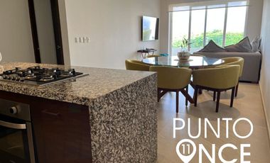 Departamento en renta amueblado en Flamingos , Nuevo vallarta