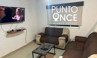 Casa en renta amueblada en nuevo Vallarta a 2 minutos de la playa condominio