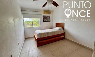 Casa en renta amueblada en nuevo Vallarta a 2 minutos de la playa condominio