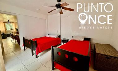 Casa en renta amueblada en nuevo Vallarta a 2 minutos de la playa condominio