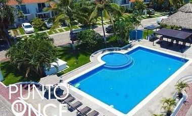 Casa en renta amueblada en nuevo Vallarta a 2 minutos de la playa condominio