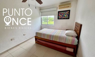 Casa en renta amueblada en nuevo Vallarta a 2 minutos de la playa condominio