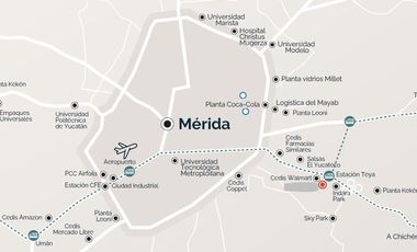 LOTES INDUSTRIALES PARA USOS MÚLTIPLES ENFRENTE DE TERMINAL DE CARGA TREN MAYA