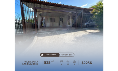 VILLA ZAITA LAS CUMBRES - CASA EN VENTA
