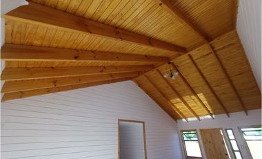 SE VENDE CASA NUEVA EN PARCELA A 4 KILÓMETROS DE LOS NGELES