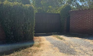 OFERTA ! PARCELA CON CASA TIPO CABAÑA EXCELENTE UBICACIÓN