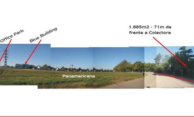 Terreno en Venta Colectora Oeste, Acceso Norte, Panamericana ramal Pilar km42.5, Del Viso