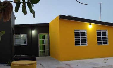 CASA EN VENTA MERIDA, CHELEM PROGRESO FRENTE AL MAR