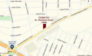 Exelente cabecera de manzana Mariano Otero